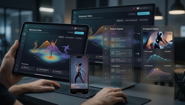 TikTok twerk trend visualization dashboard