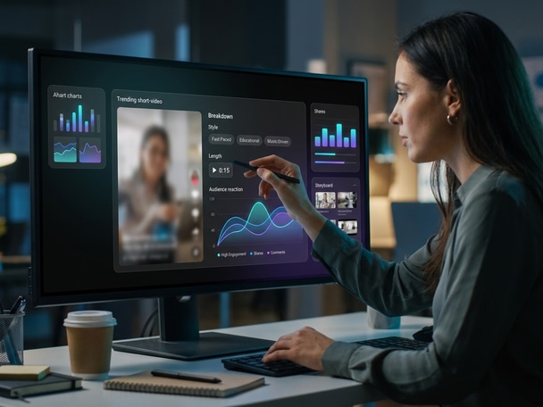 Example of creative format analysis from the trend dashboard