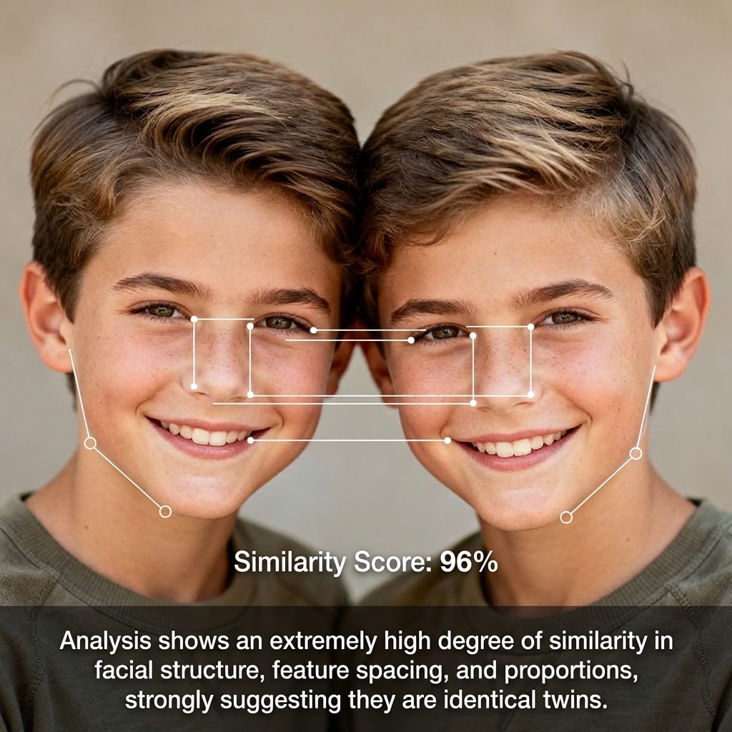 Twin similarity analyzer result preview