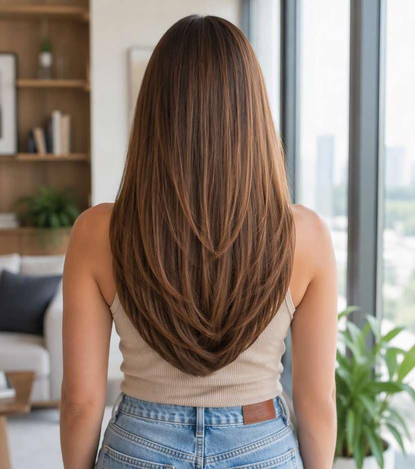 Deep Curved U Shape hairstyle preview