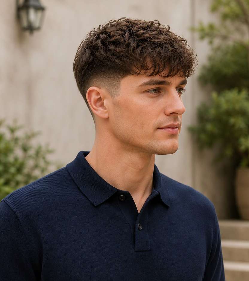 Undercut haircut after photo