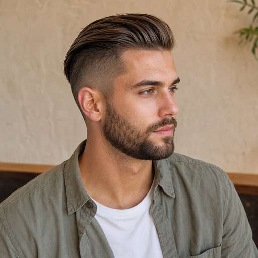 Slick Back Undercut hairstyle preview
