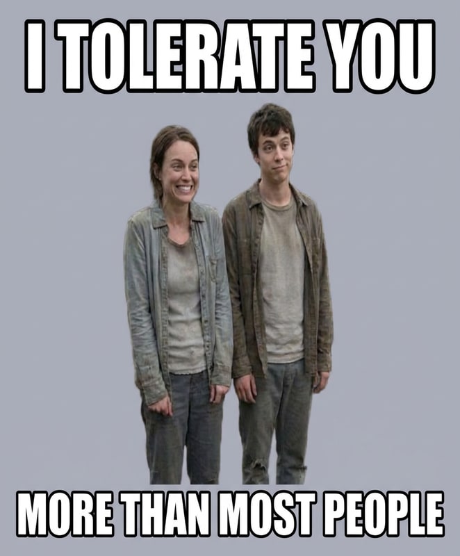 Awkward Love Valentine Card