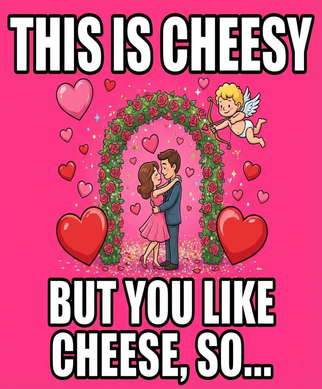 Cheesy Valentine Card