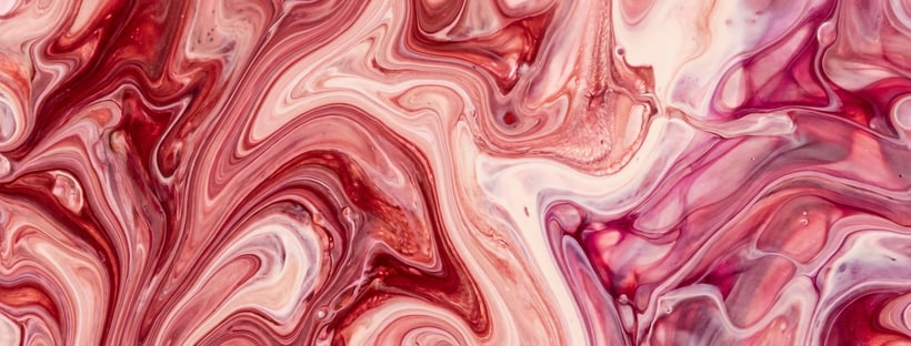 Abstract Fluid Art Marbled Cover