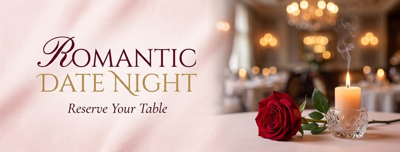 Romantic Date Night Restaurant Promo