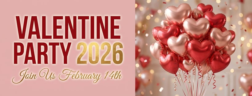 Valentine Party Event Promotional