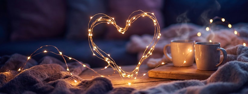 Warm Fairy String Lights Cozy Cover