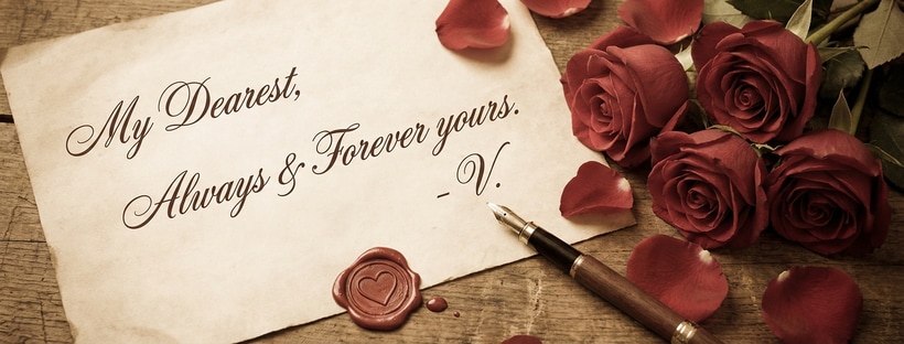 Love Letter & Roses Vintage