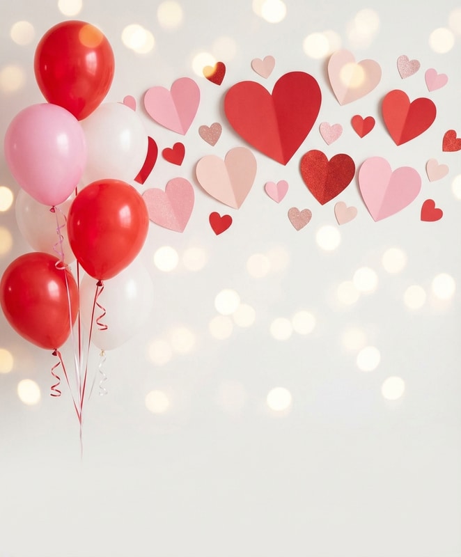 Valentine Photo Booth Backdrop