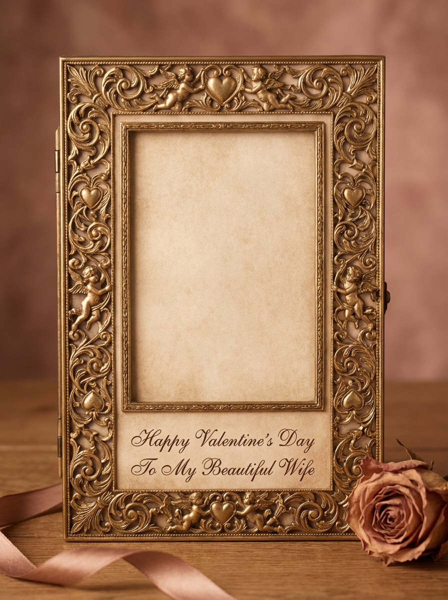 Photo Valentine's Day Card for My Wife