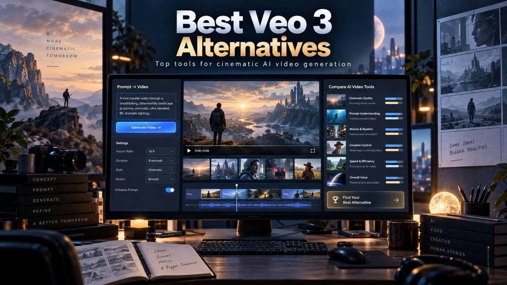 8 Alternatives to Veo 3 for Creators Who Need Different Video Trade-Offs