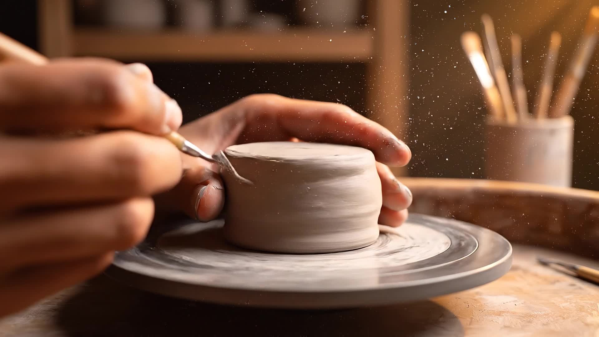 Photo montage video preview