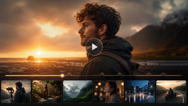 Original AI video creation from videography project ideas