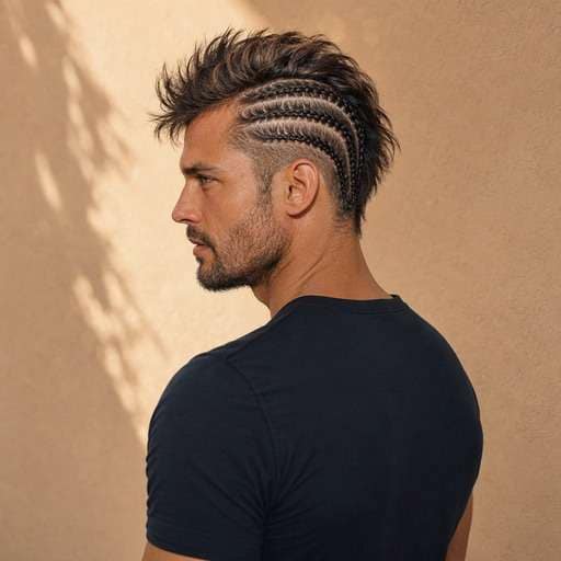 Short Textured Viking Style hairstyle photo preview