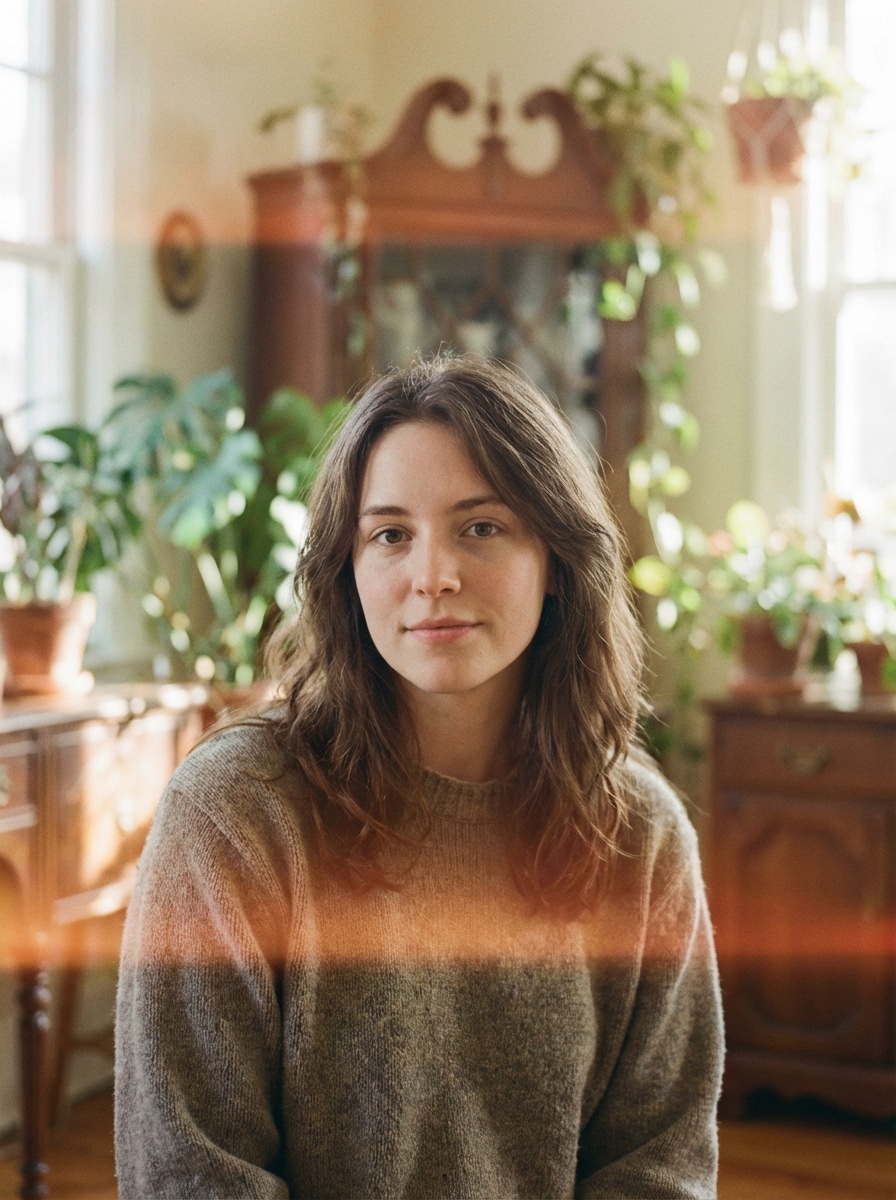 vintage film photography avatar