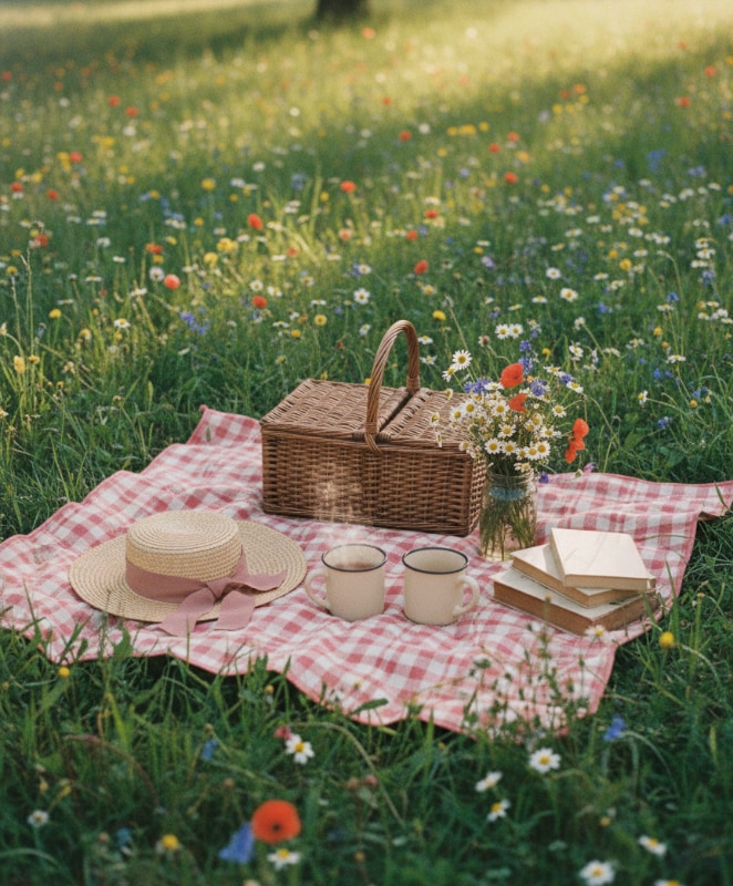 Vintage Spring Picnic Nostalgia 17