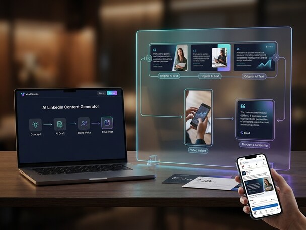 Generate original LinkedIn AI content