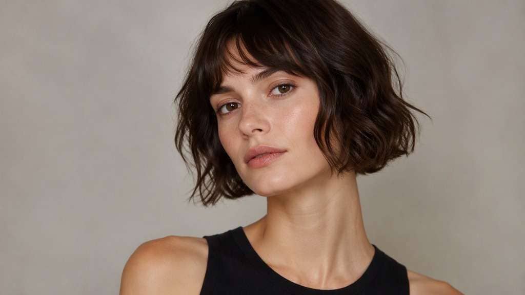 Textured French Wavy Bob