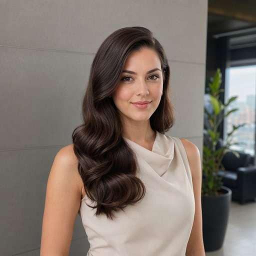 Soft Hollywood Waves hairstyle photo preview