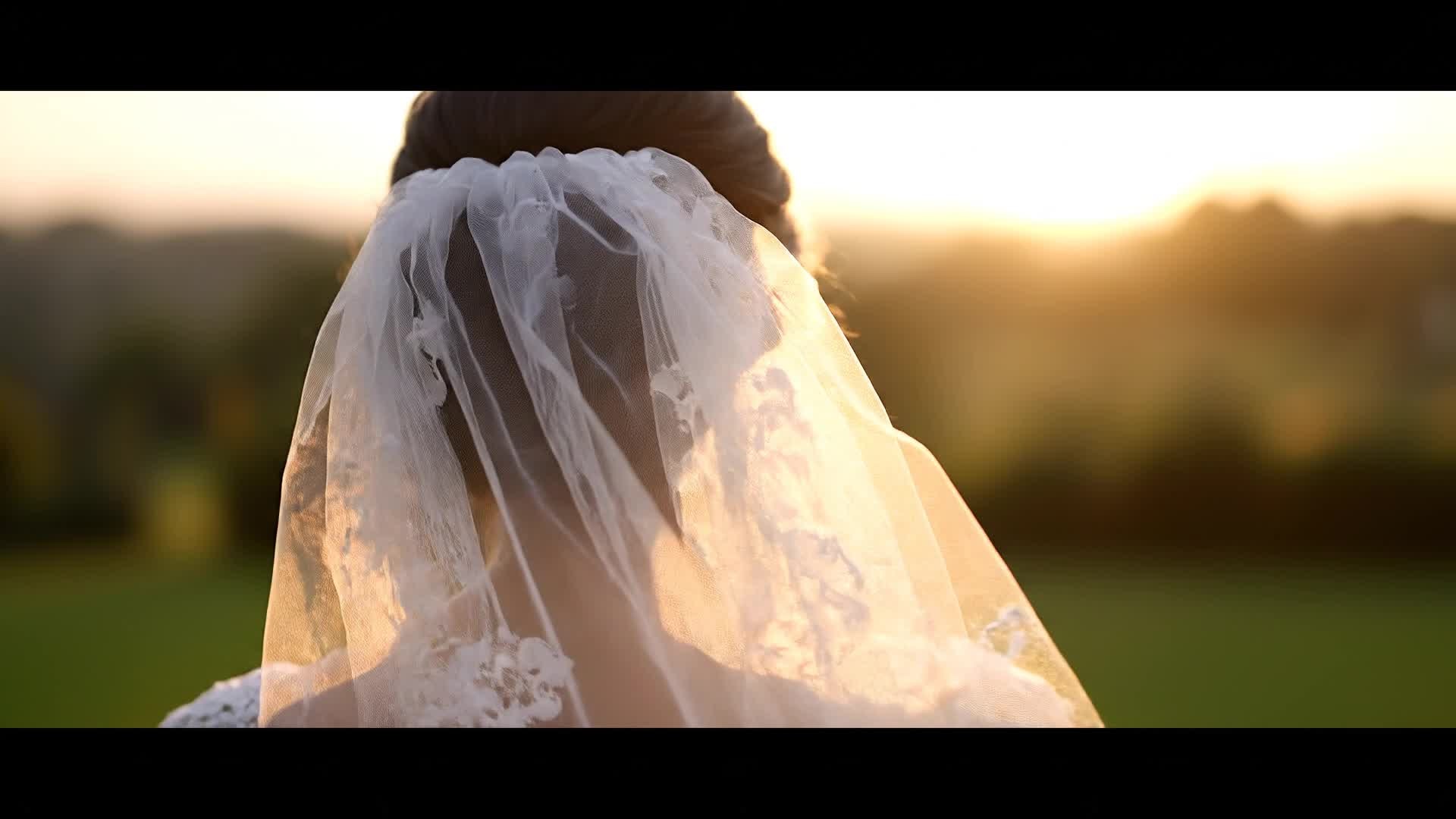 Wedding photo montage video with music