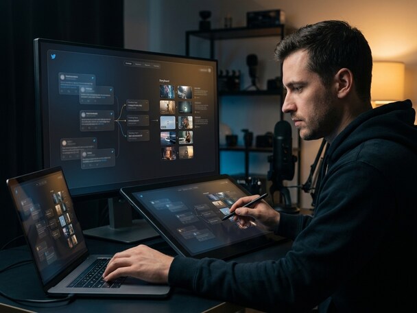 Recreate Twitter Trend Content With AI