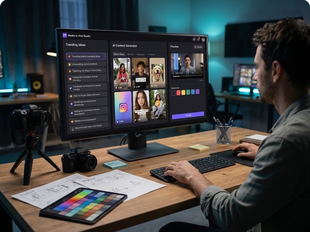 Generate new content using AI from trending ideas