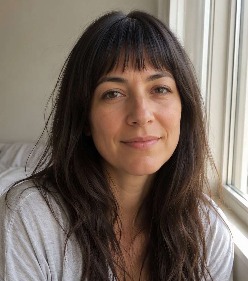 Wispy Bangs with Long Hair