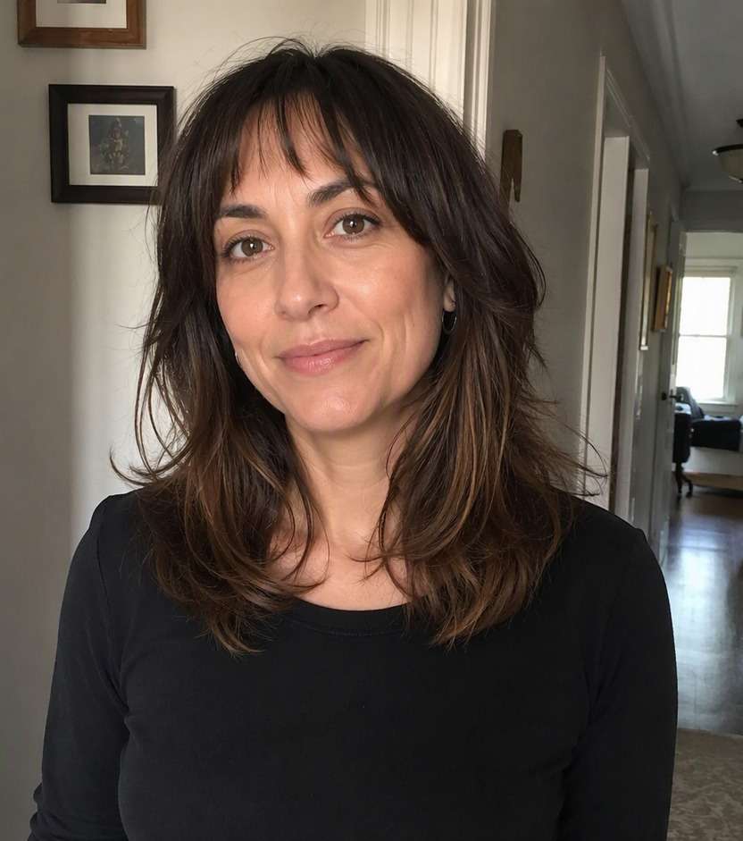 Wolf Cut on Fine Hair