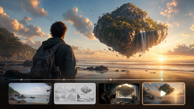 AI-ready content planning from YouTube Shorts trend analysis in Media.io