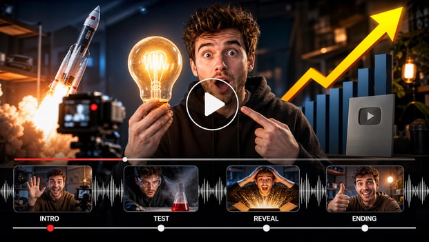 Format analysis for viral YouTube video ideas and Shorts content