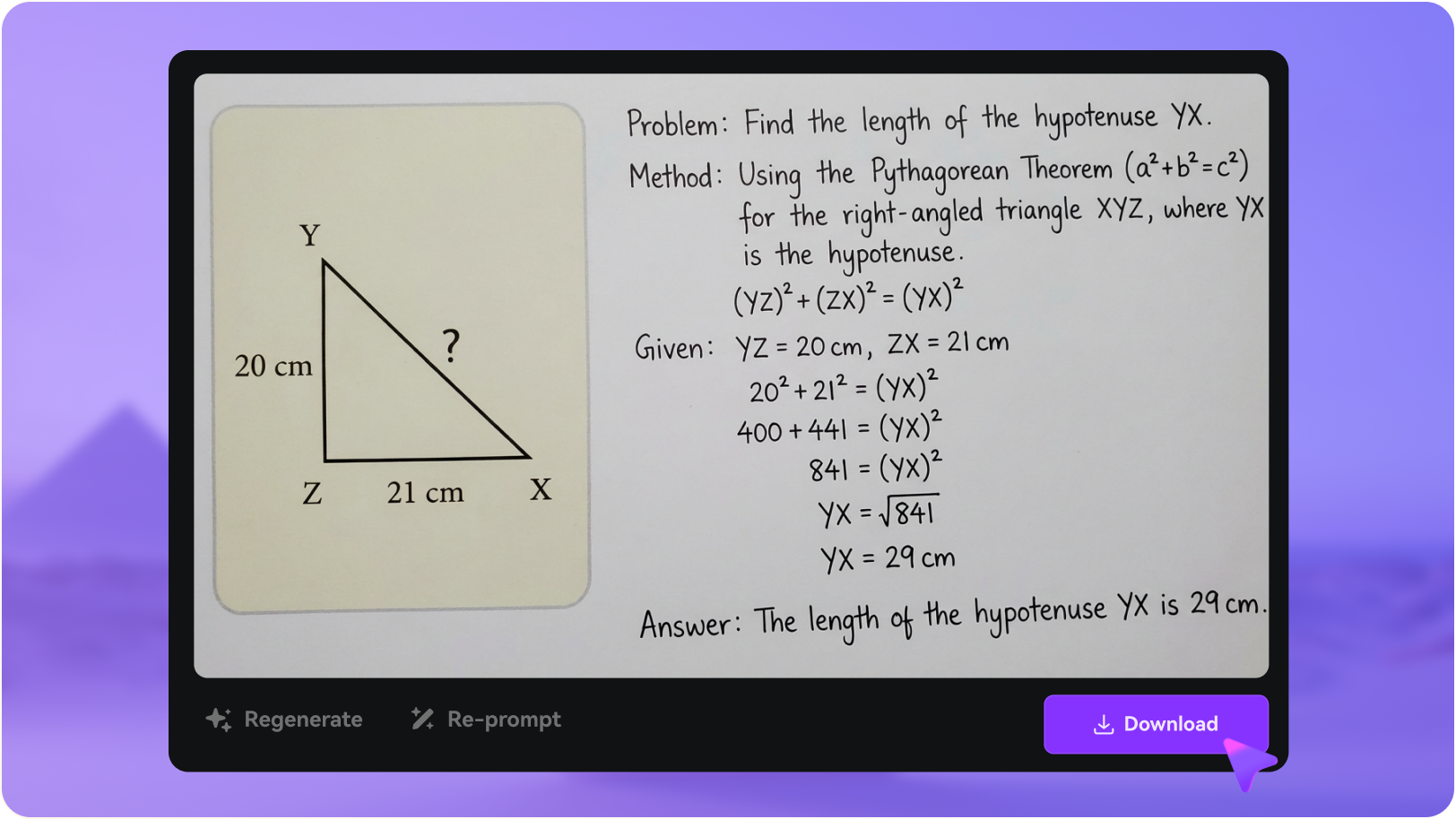 Step 3: Get step-by-step solution