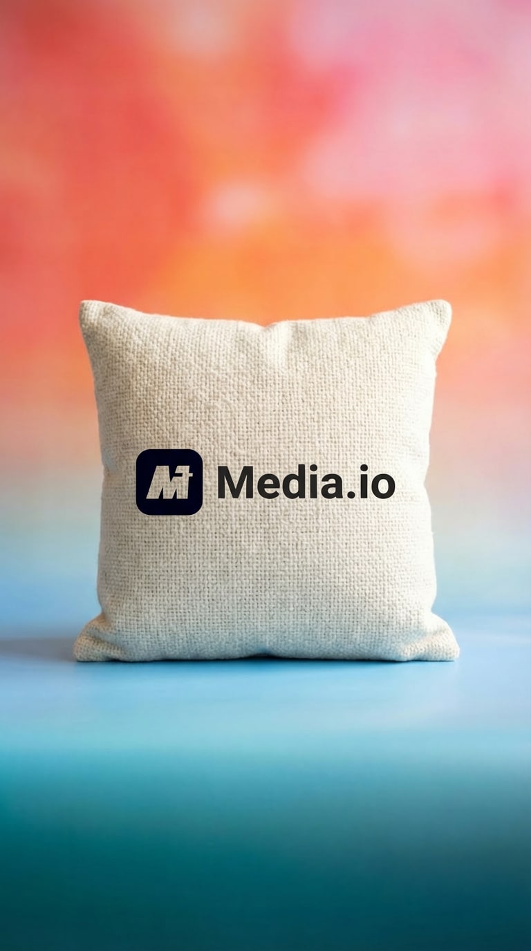 AI mug mockup with design