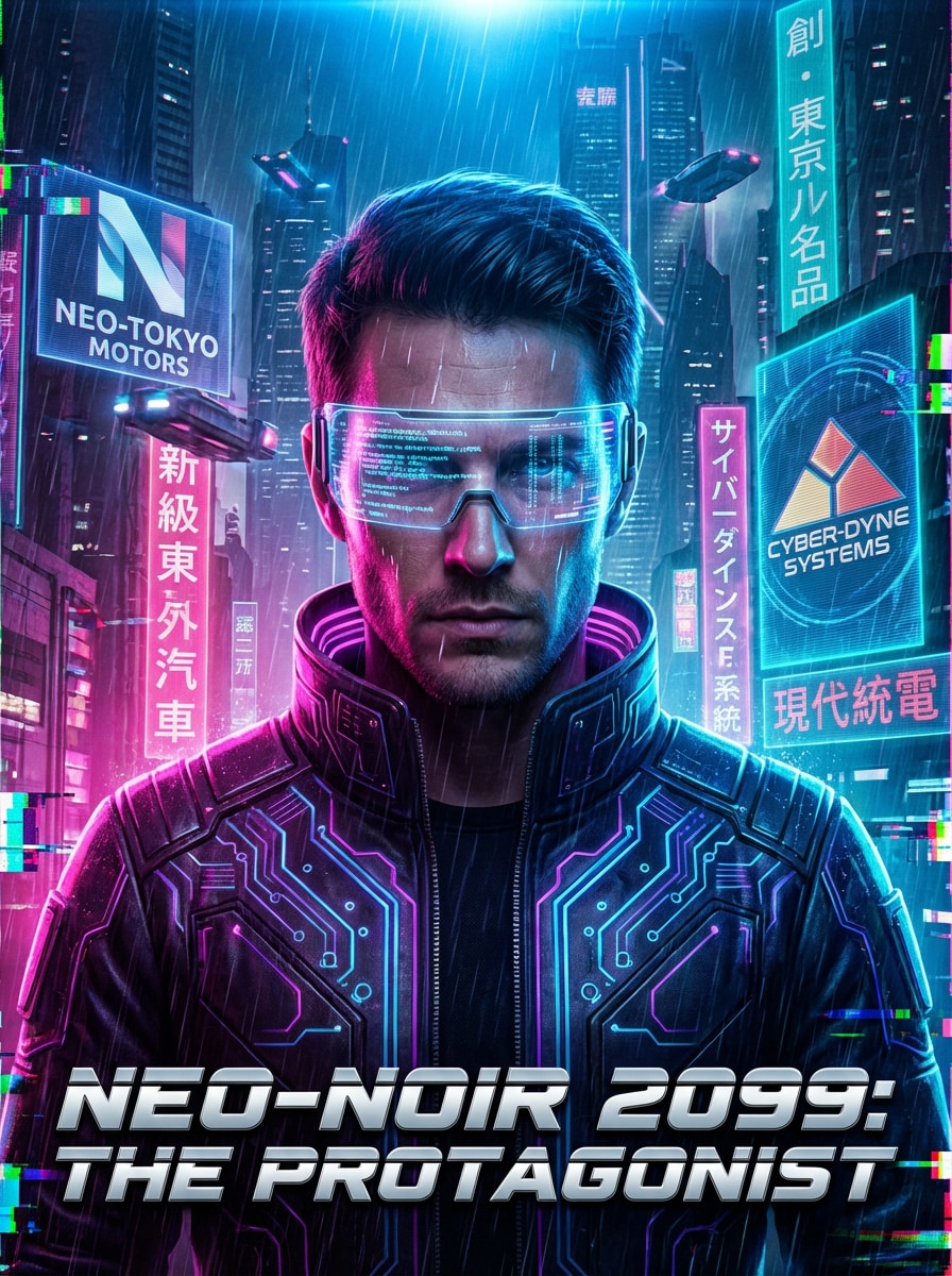 Sci-fi movie poster – AI prompt sample