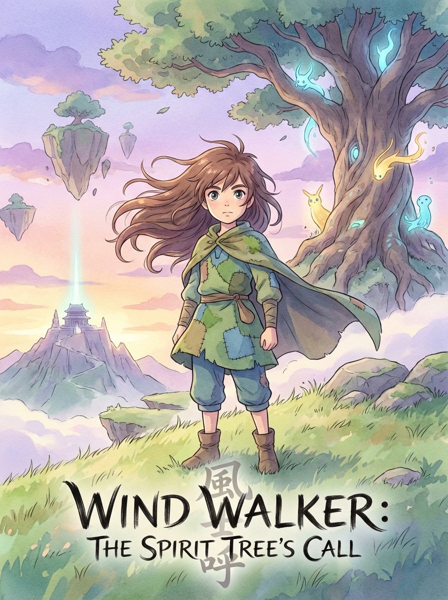 Anime movie poster – AI prompt sample