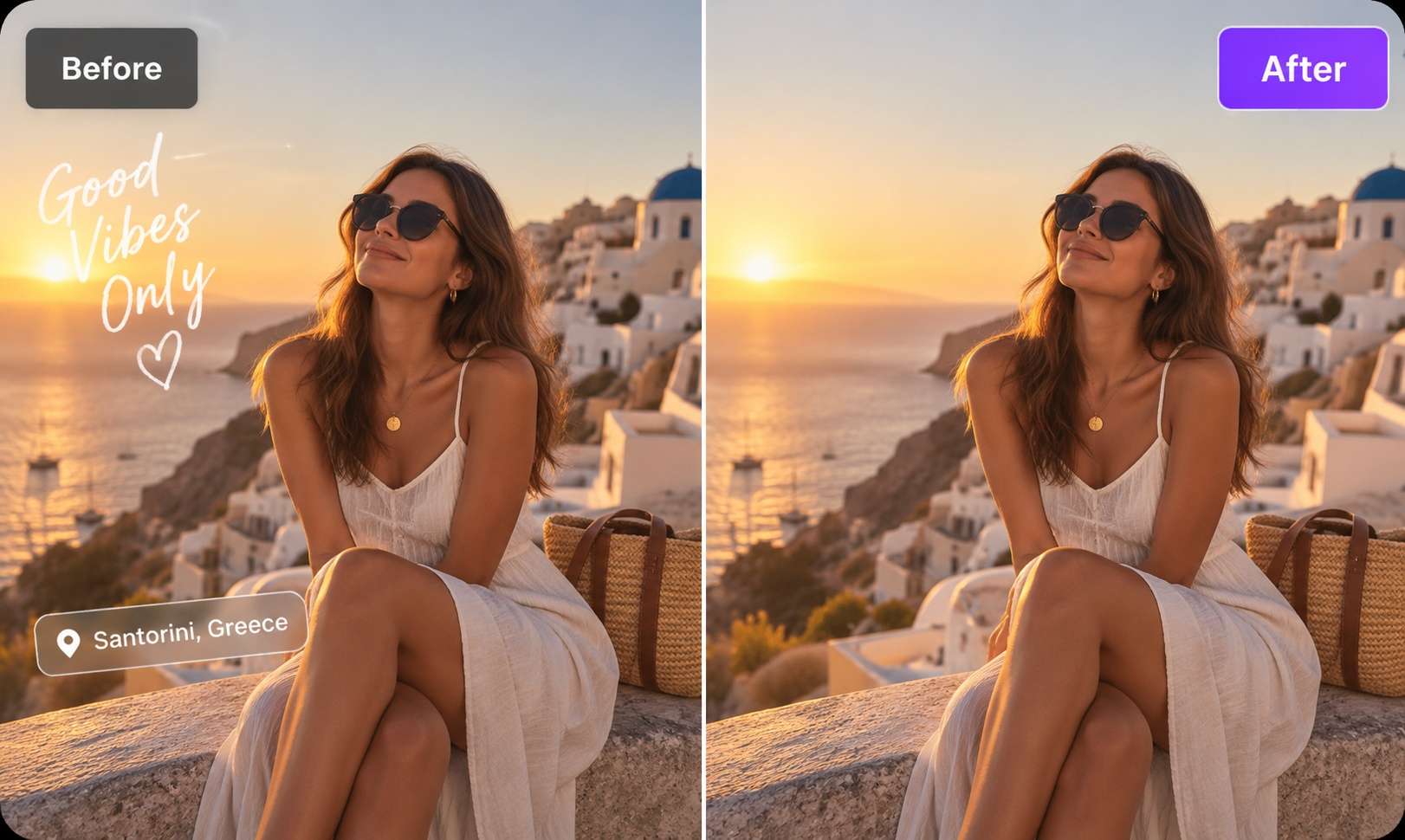 remove text and watermarks from social media photos