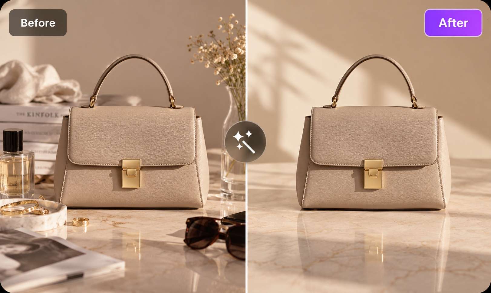 remove objects from product photos
