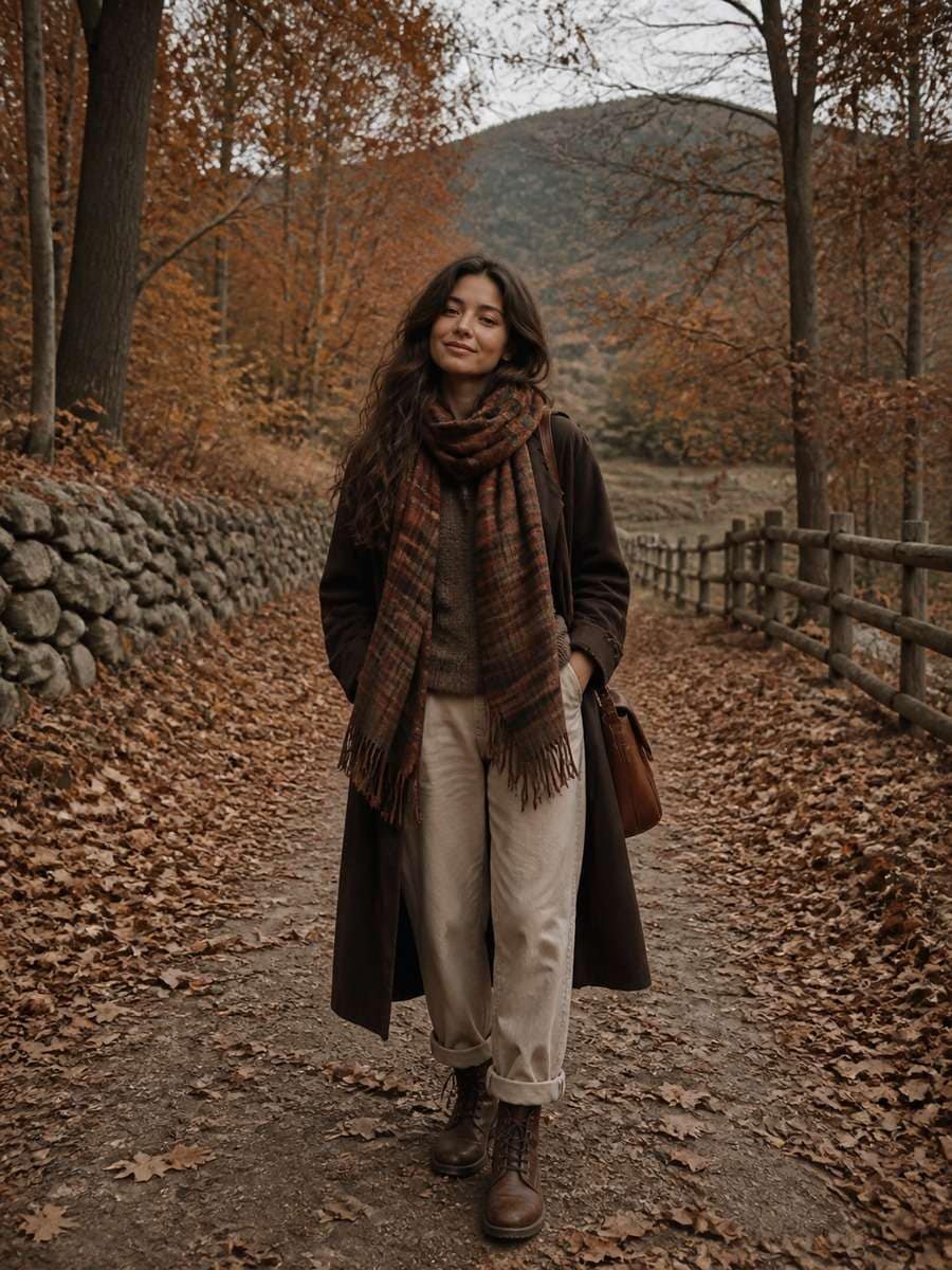 Muted Autumn Leaves photo