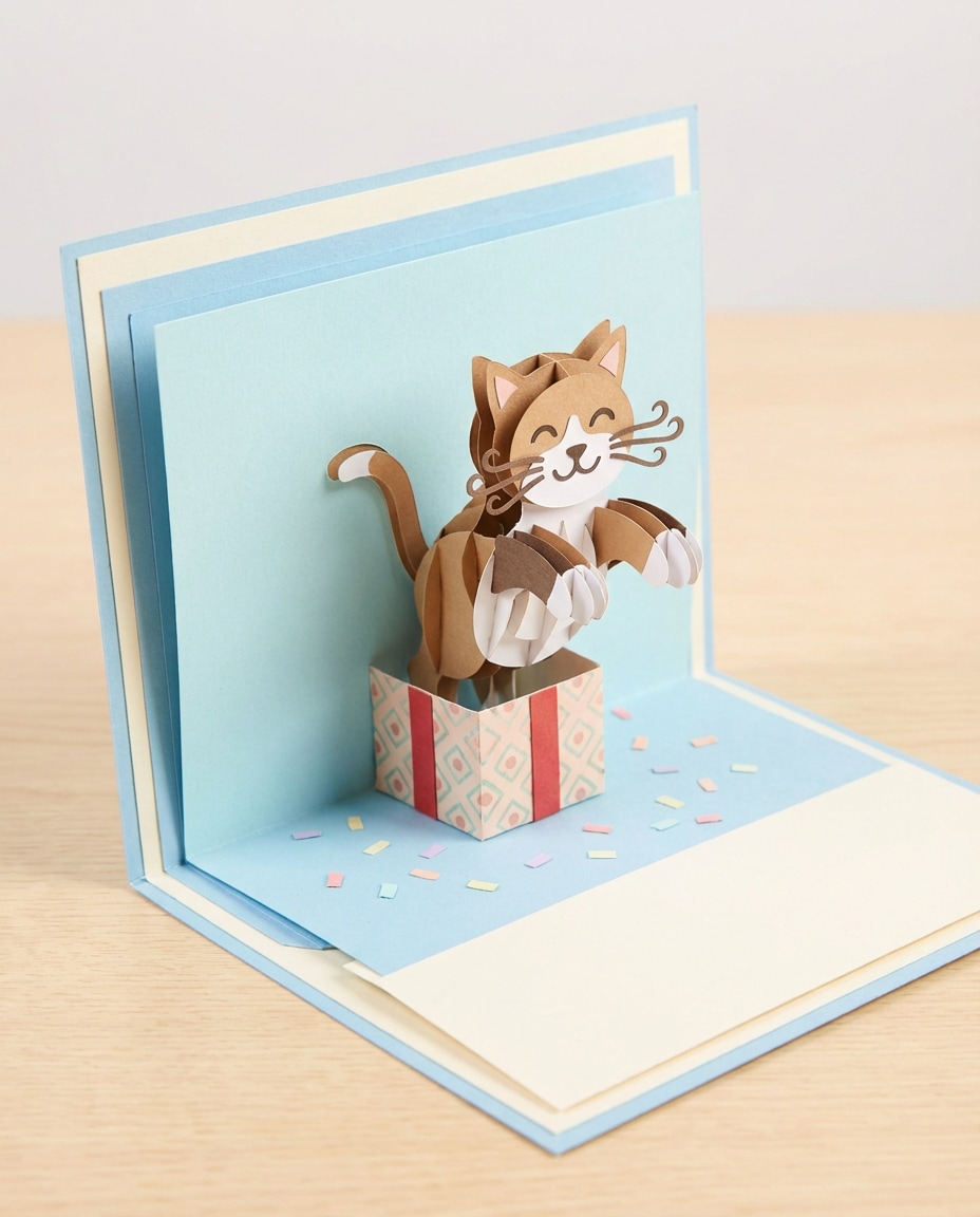 cat lover surprise photo