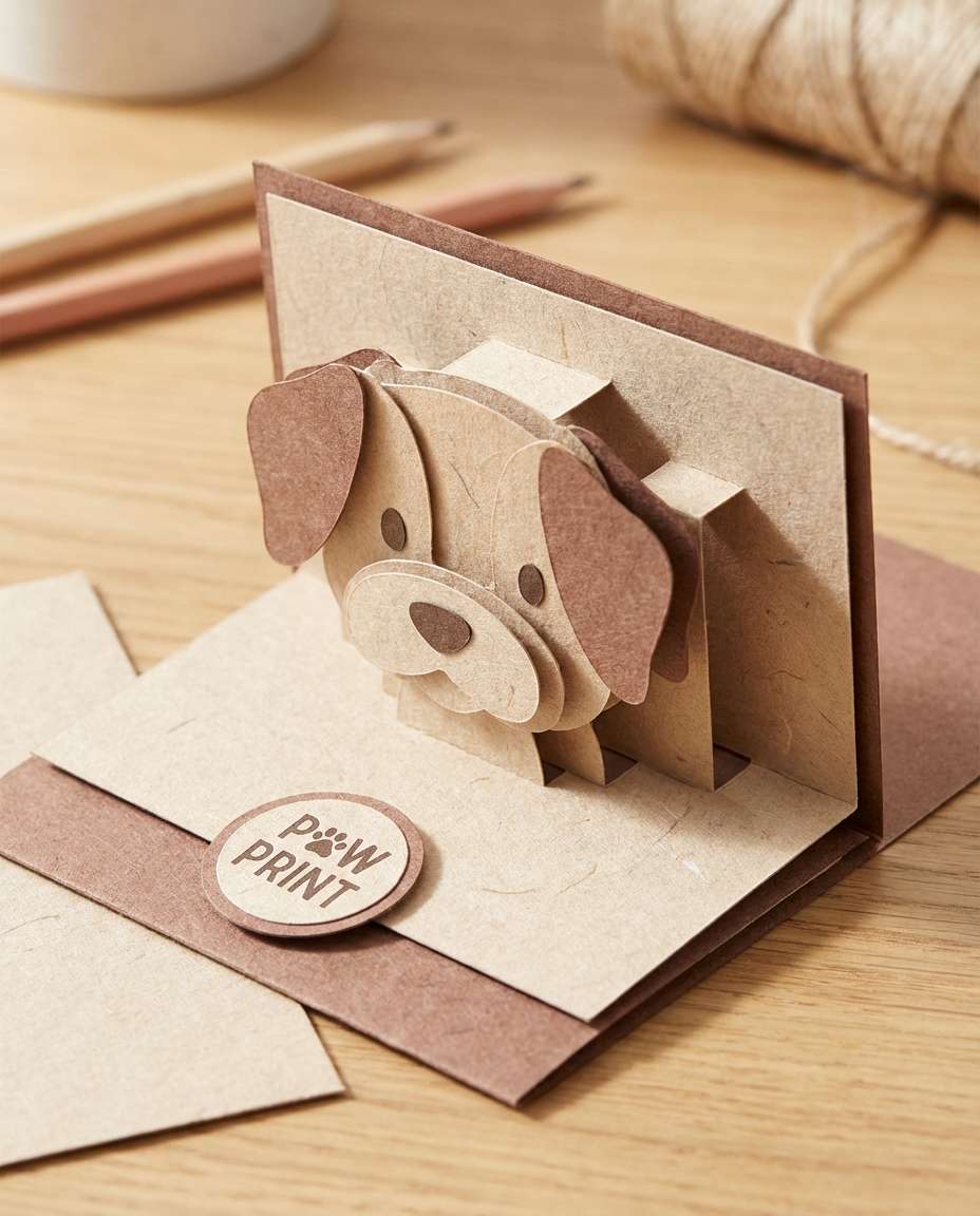 puppy paw popup photo