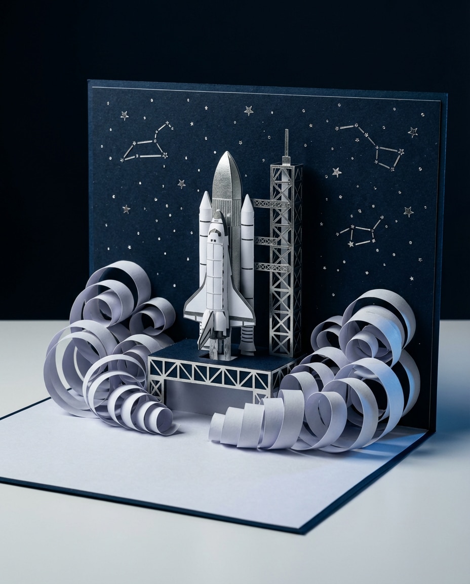 rocket launch scene photo