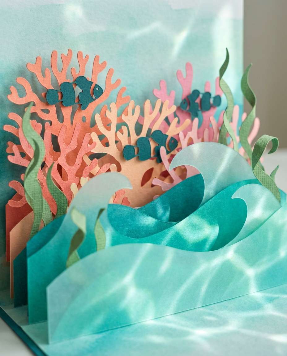 underwater coral reef photo