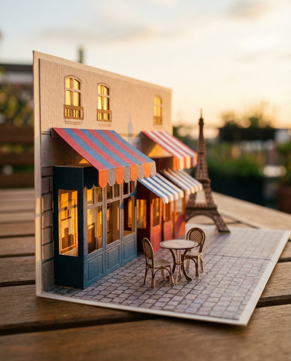 paris street popup photo