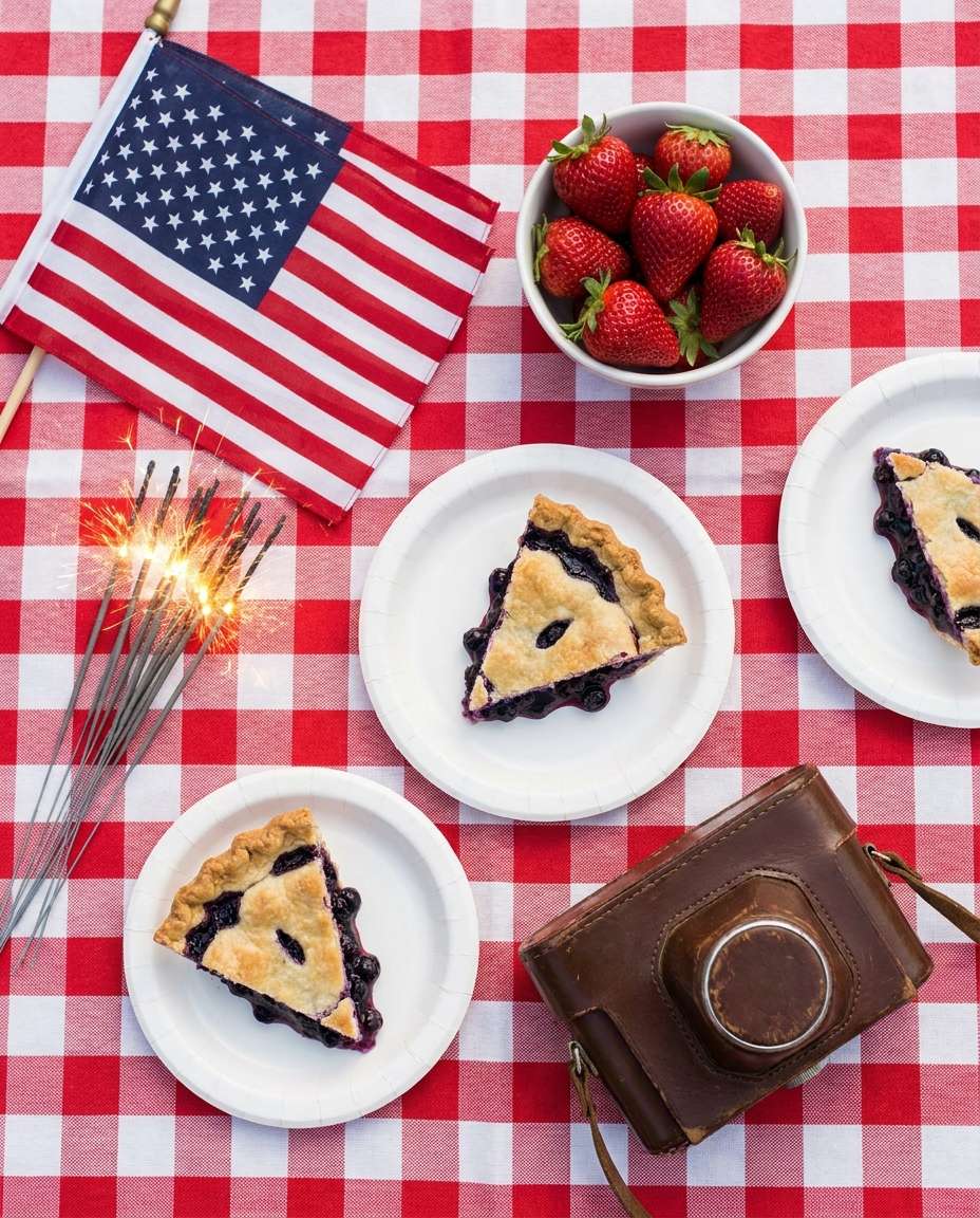 picnic flat lay photo