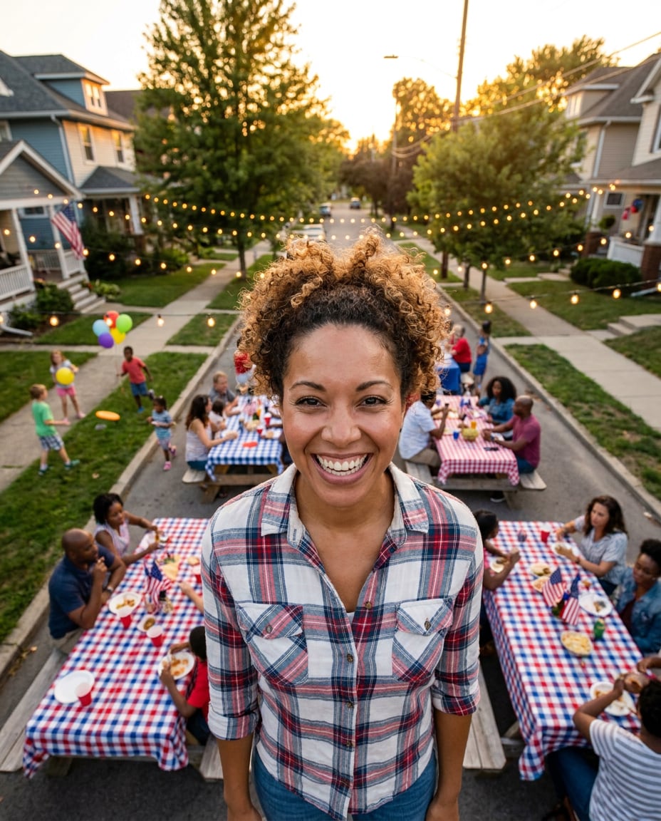 block party aerial feel photo