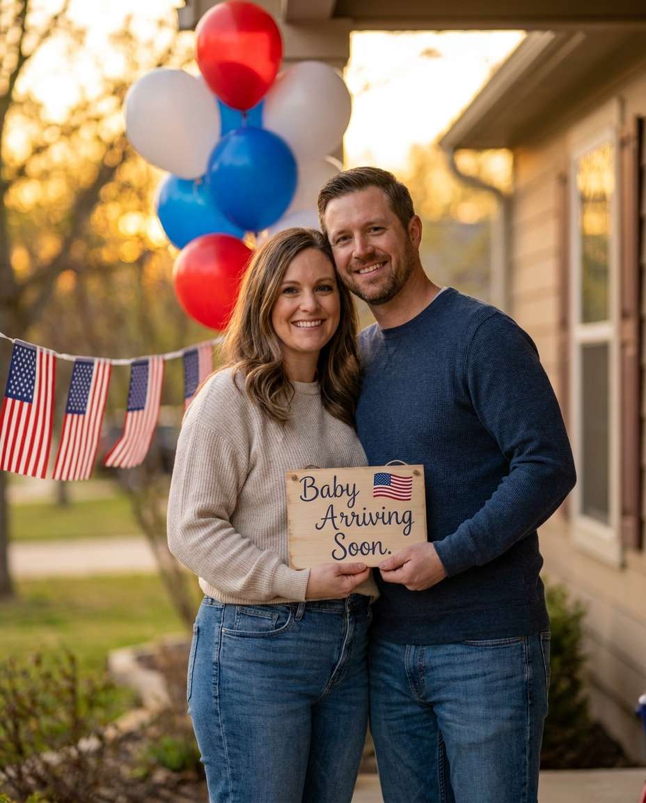 pregnancy announcement 4 photo
