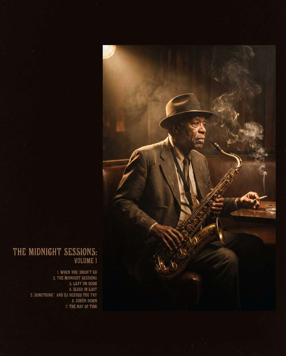 jazz smoke spotlight photo