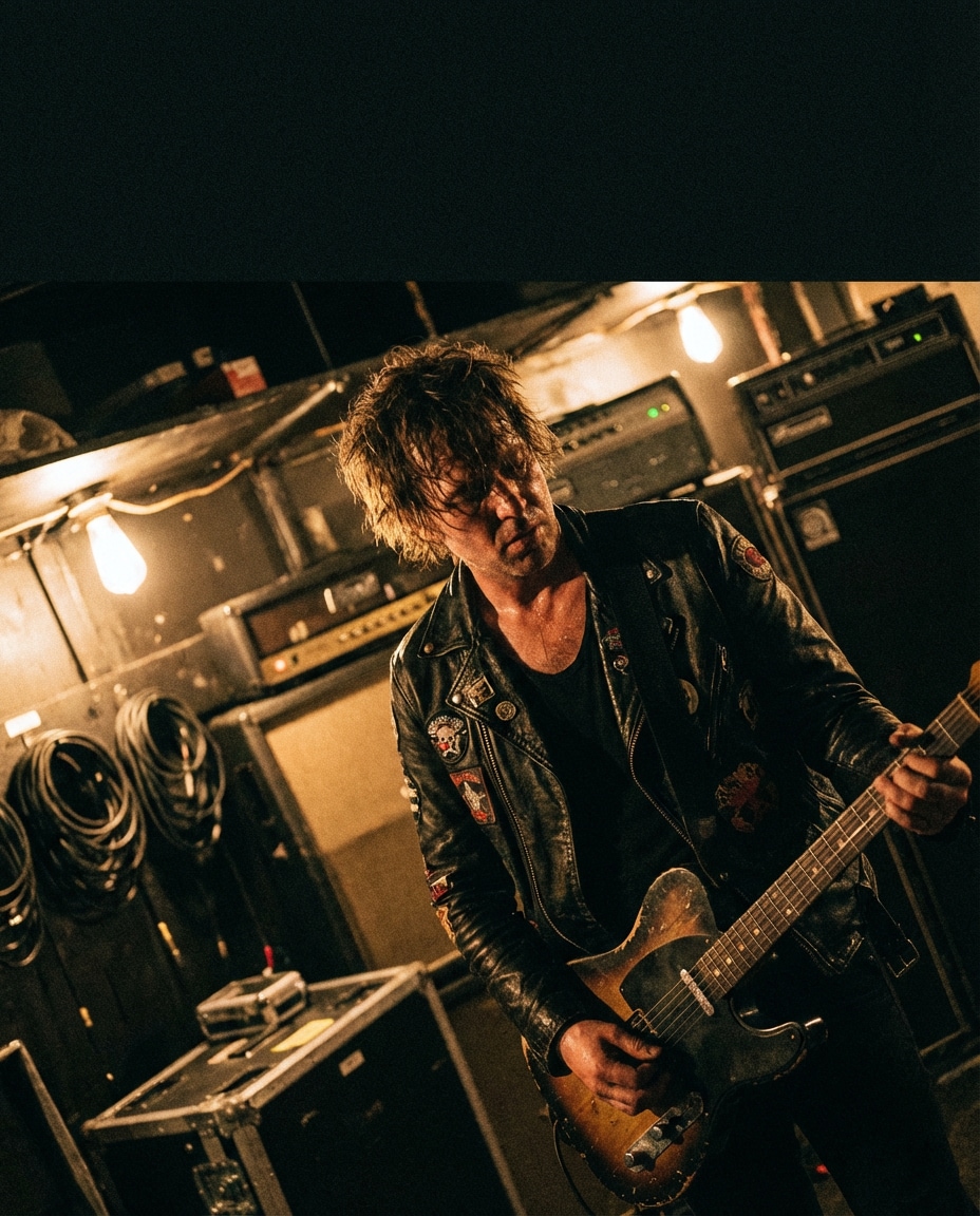 alt rock backstage photo