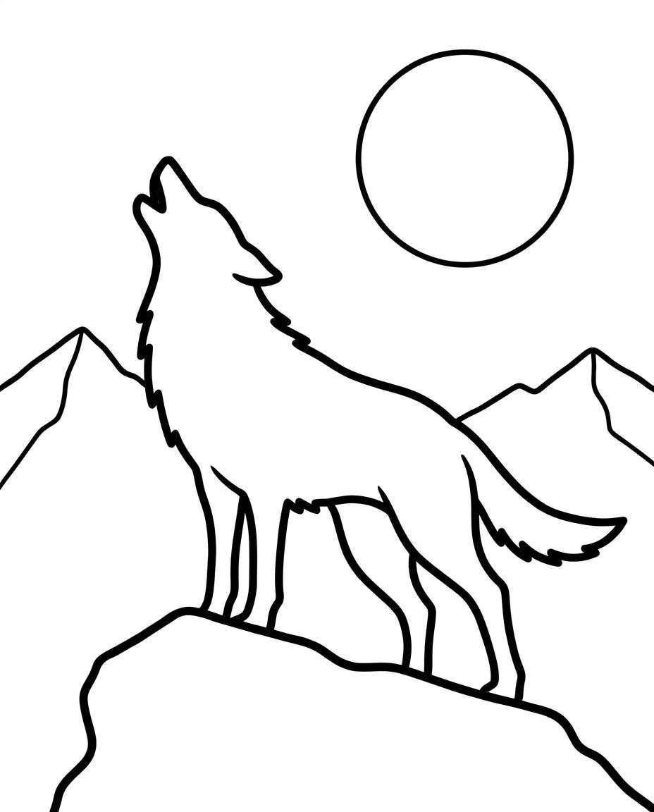 wolf mountain howl photo