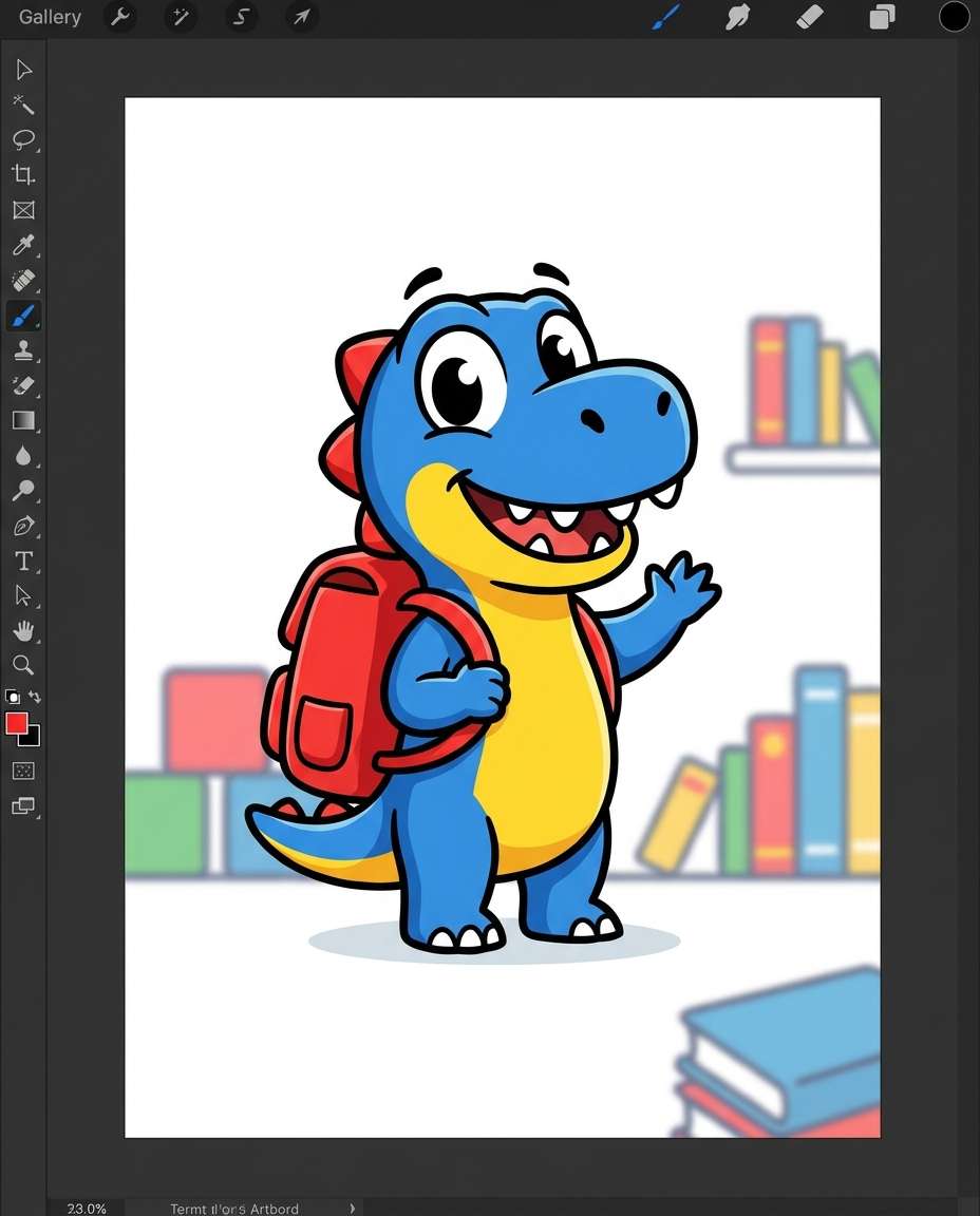 kids dino friend photo